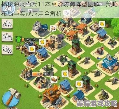 2025年海岛奇兵攻略：11本高效防御阵型图文详解与热门战术分析